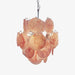 Pink Disc Glass Chandelier Vakkerlight