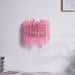 Pink Palermo Glass Wall Lamp Vakkerlight