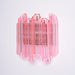 Pink Palermo Glass Wall Lamp Vakkerlight