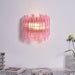 Pink Palermo Glass Wall Lamp Vakkerlight