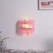 Pink Palermo Glass Wall Lamp Vakkerlight