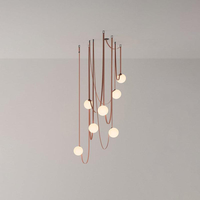 Multiple Belt Art Pendant Light Simprolos