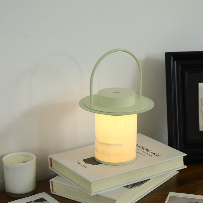Pod Portable Rechargeable Alabaster Table Lamp Vakkerlight
