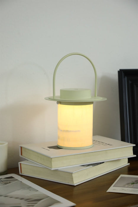 Pod Portable Rechargeable Alabaster Table Lamp Vakkerlight