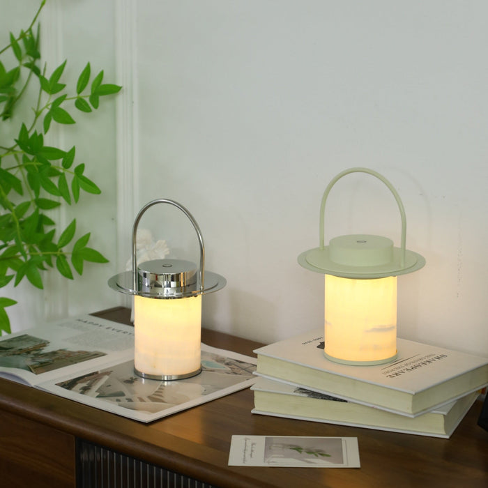 Pod Portable Rechargeable Alabaster Table Lamp Vakkerlight