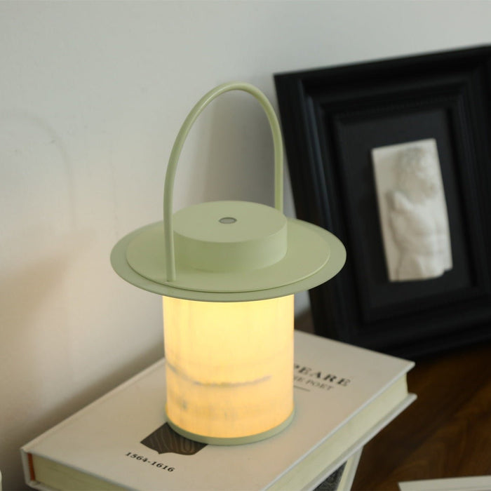 Pod Portable Rechargeable Alabaster Table Lamp Vakkerlight