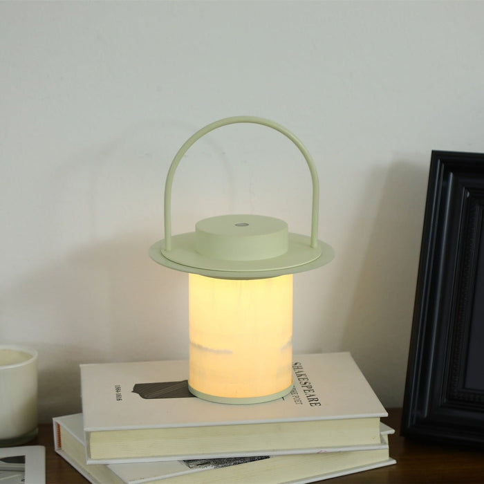 Pod Portable Rechargeable Alabaster Table Lamp Vakkerlight