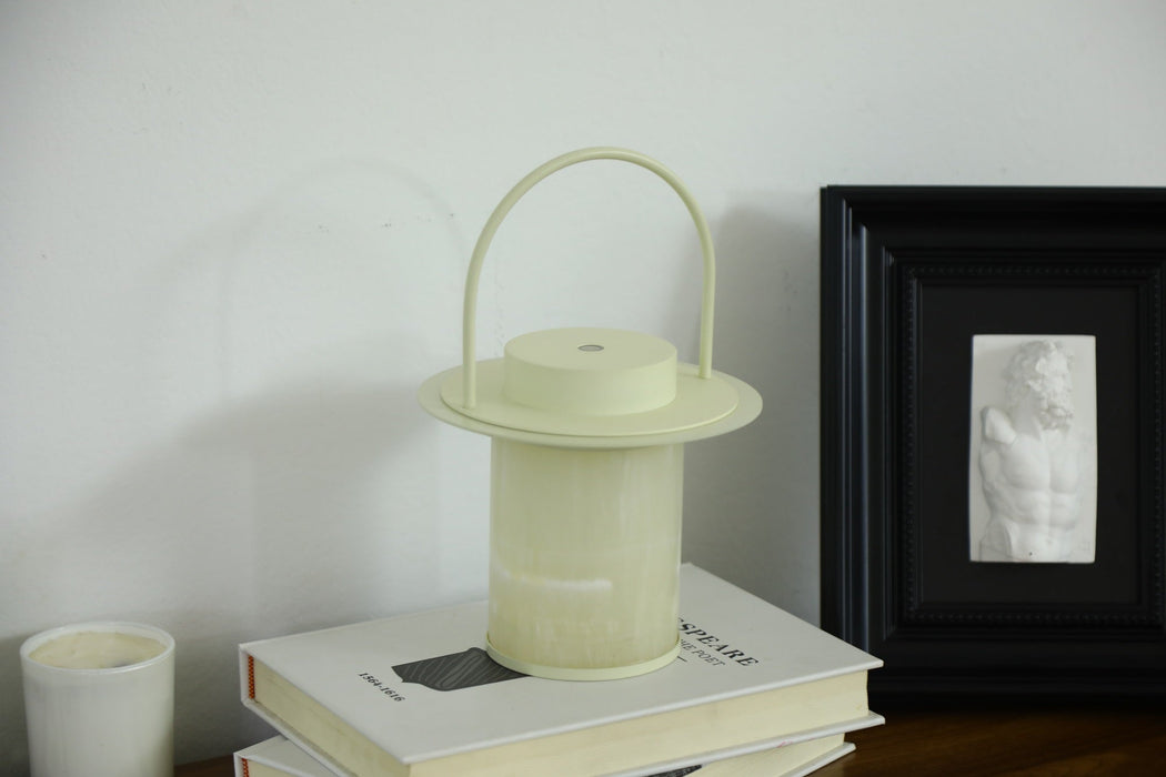 Pod Portable Rechargeable Alabaster Table Lamp Vakkerlight