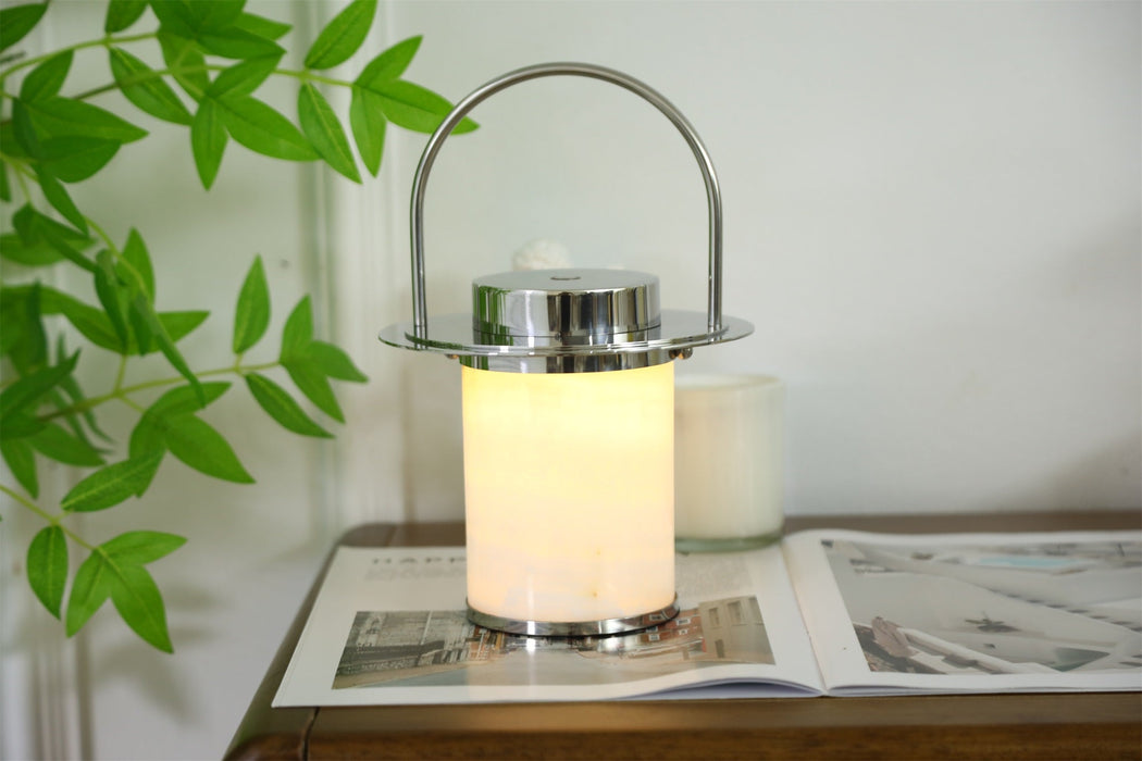 Pod Portable Rechargeable Alabaster Table Lamp Vakkerlight