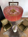 Prism Pink Glass Chandelier Vakkerlight