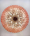 Prism Pink Glass Chandelier Vakkerlight