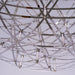 Silver Spark Ball Pendant Light Vakkerlight