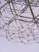 Silver Spark Ball Pendant Light Vakkerlight