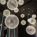 Silver Spark Ball Pendant Light Vakkerlight