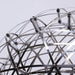 Silver Spark Ball Pendant Light Vakkerlight