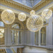 Silver Spark Ball Pendant Light Vakkerlight