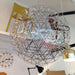 Silver Spark Ball Pendant Light Vakkerlight