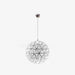 Silver Spark Ball Pendant Light Vakkerlight