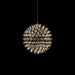 Silver Spark Ball Pendant Light Vakkerlight