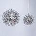 Silver Spark Ball Pendant Light Vakkerlight