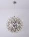 Silver Spark Ball Pendant Light Vakkerlight