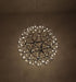 Silver Spark Ball Pendant Light Vakkerlight