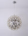 Silver Spark Ball Pendant Light Vakkerlight