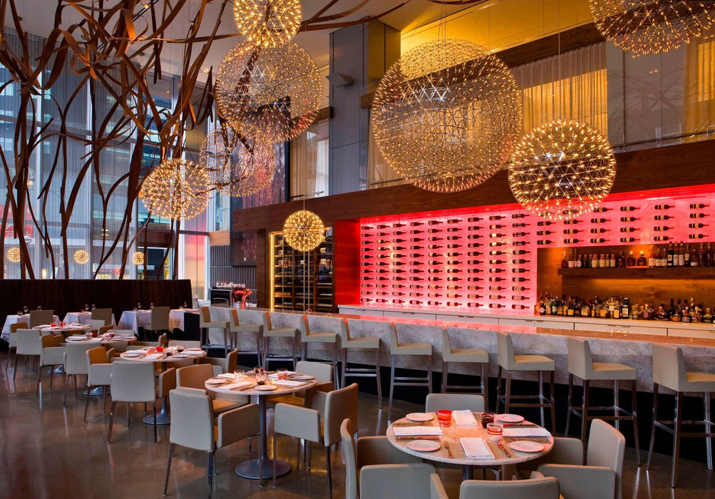 Silver Spark Ball Pendant Light Vakkerlight