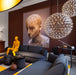Silver Spark Ball Pendant Light Vakkerlight