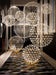Silver Spark Ball Pendant Light Vakkerlight