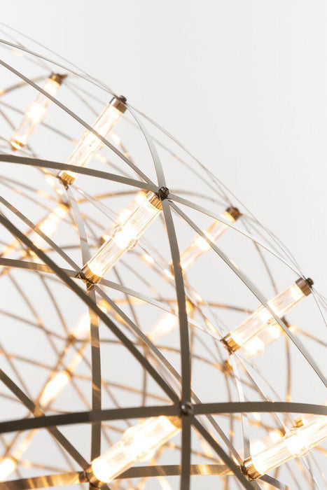 Silver Spark Ball Pendant Light Vakkerlight