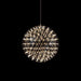 Silver Spark Ball Pendant Light Vakkerlight