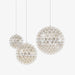 Silver Spark Ball Pendant Light Vakkerlight