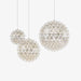 Silver Spark Ball Pendant Light Vakkerlight