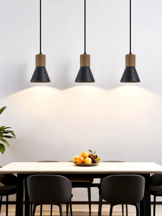 Ravena Rope Cone Pendant Lamp Vakkerlight
