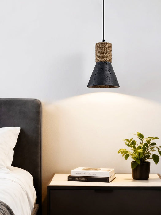 Ravena Rope Cone Pendant Lamp Vakkerlight