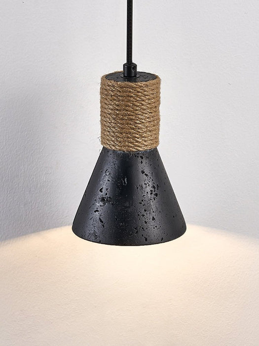 Ravena Rope Cone Pendant Lamp Vakkerlight