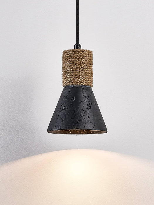 Ravena Rope Cone Pendant Lamp Vakkerlight