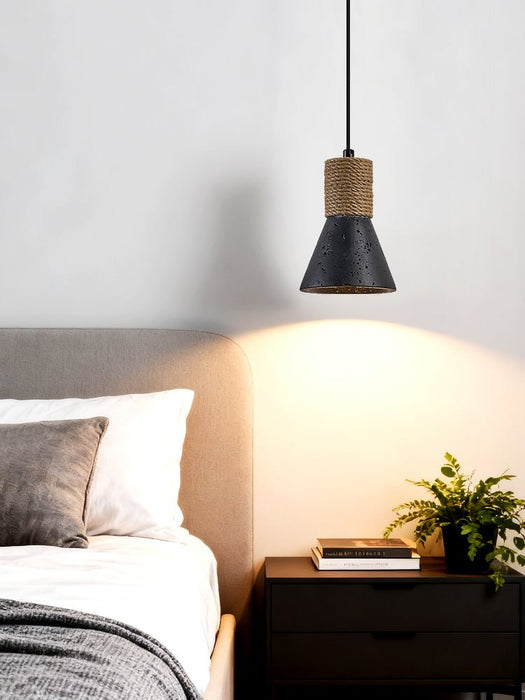 Ravena Rope Cone Pendant Lamp Vakkerlight