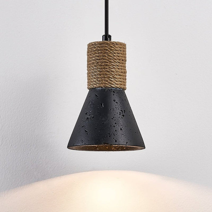 Ravena Rope Cone Pendant Lamp Vakkerlight