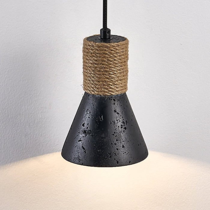 Ravena Rope Cone Pendant Lamp Vakkerlight