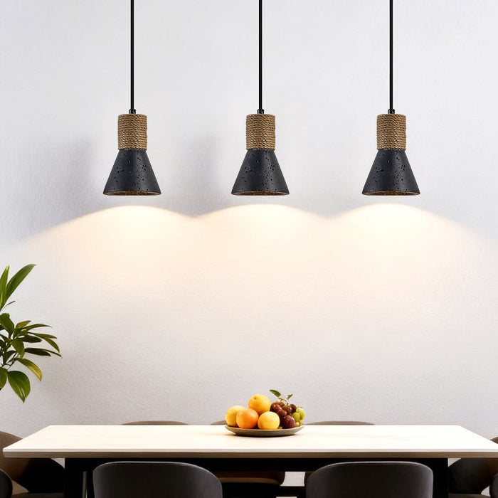 Ravena Rope Cone Pendant Lamp Vakkerlight