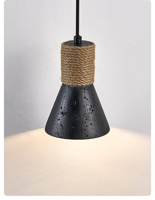 Ravena Rope Cone Pendant Lamp Vakkerlight