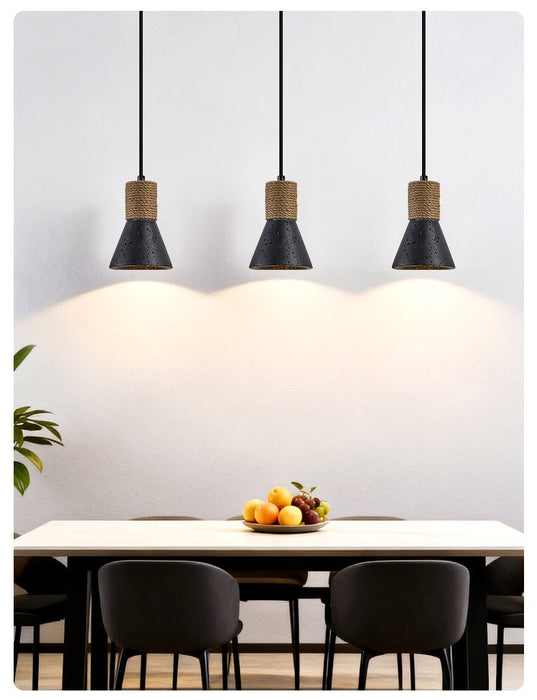 Ravena Rope Cone Pendant Lamp Vakkerlight