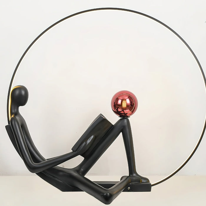 Reader Sculpture Floor Lamp Vakkerlight