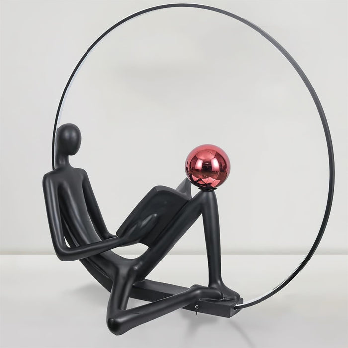 Reader Sculpture Floor Lamp Vakkerlight