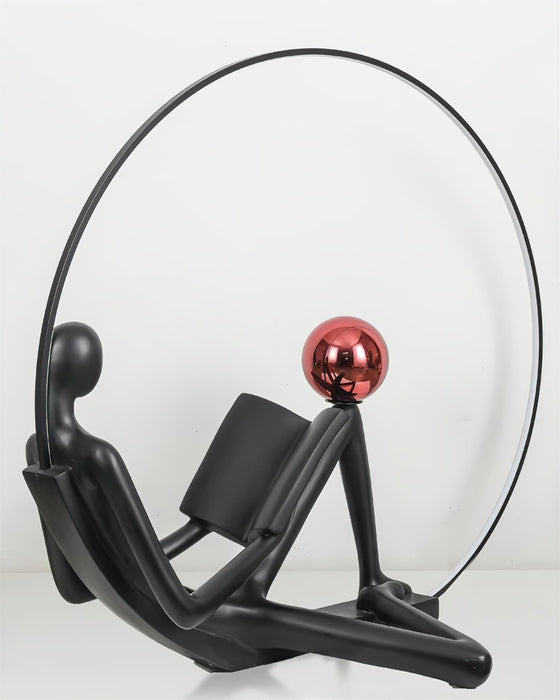 Reader Sculpture Floor Lamp Vakkerlight