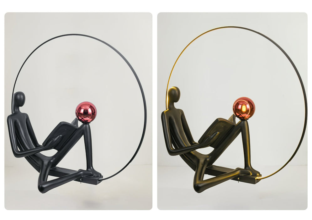Reader Sculpture Floor Lamp Vakkerlight