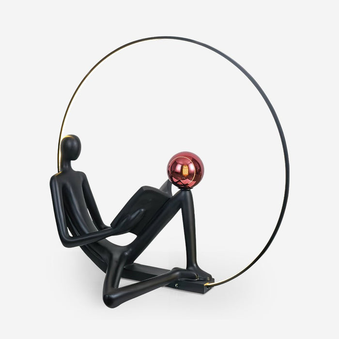 Reader Sculpture Floor Lamp Vakkerlight