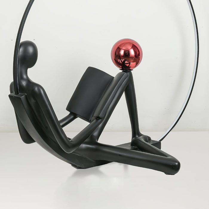 Reader Sculpture Floor Lamp Vakkerlight